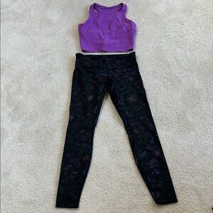 Lululemon Leggings and Top Set-EUC!!!